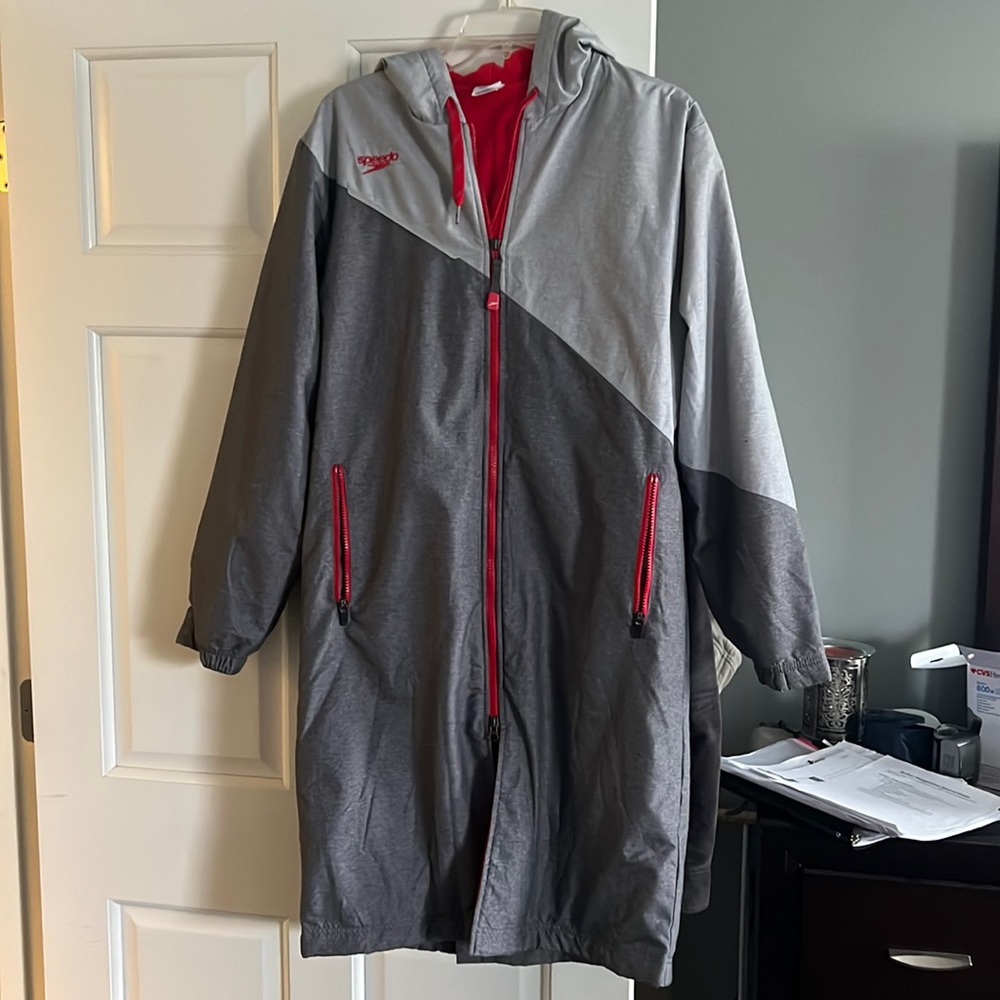 Speedo unisex-adult Parka Jacket Fleece Lined